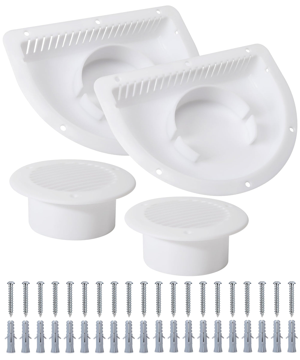 RV Vent Covers with Mounting Hardware Y36188