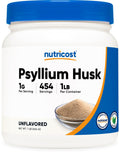 Psyllium Husk Ground Powder 1lbs Gluten Free Non-GMO H13101