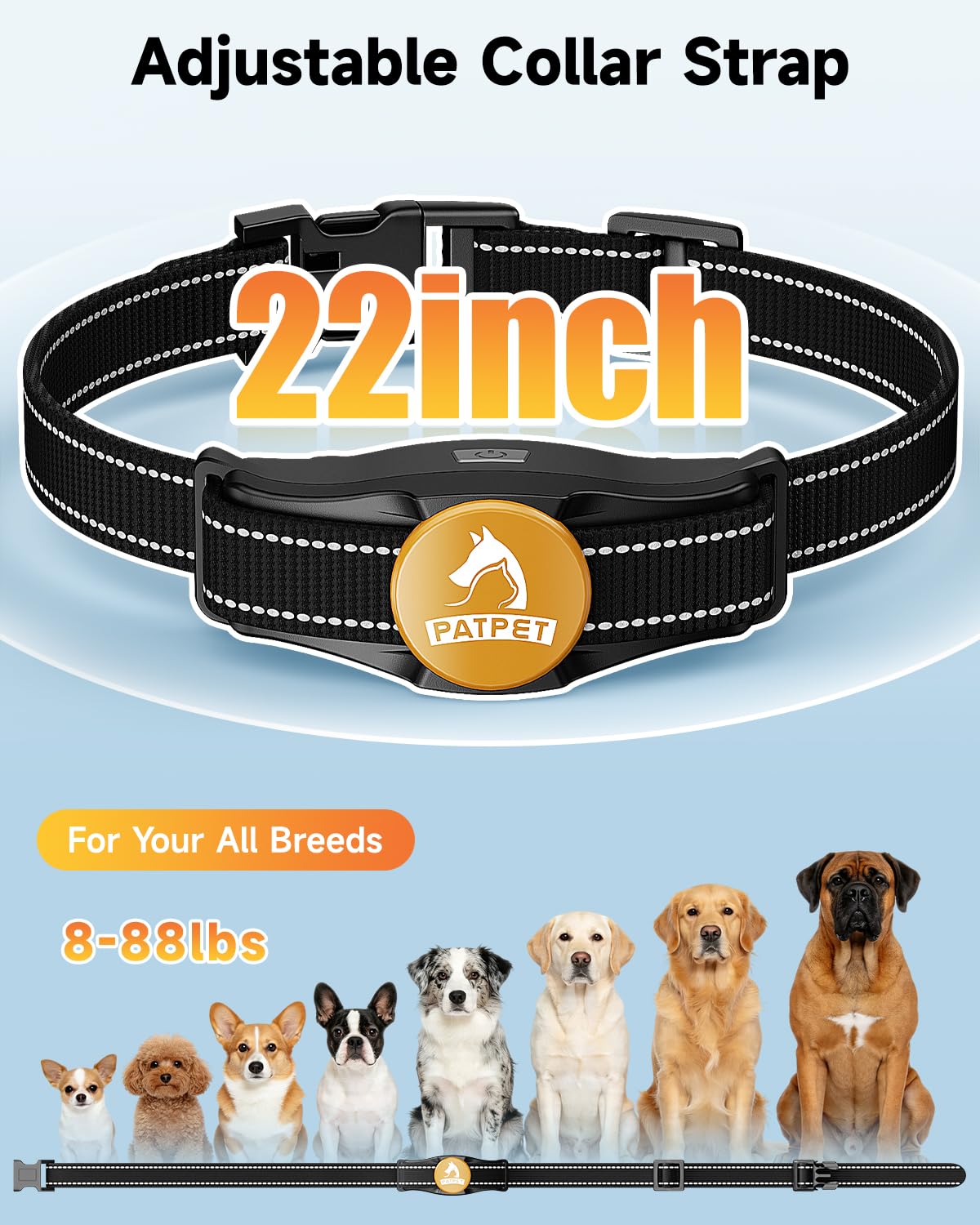 Rechargeable Dog Training Collar with Remote F1466