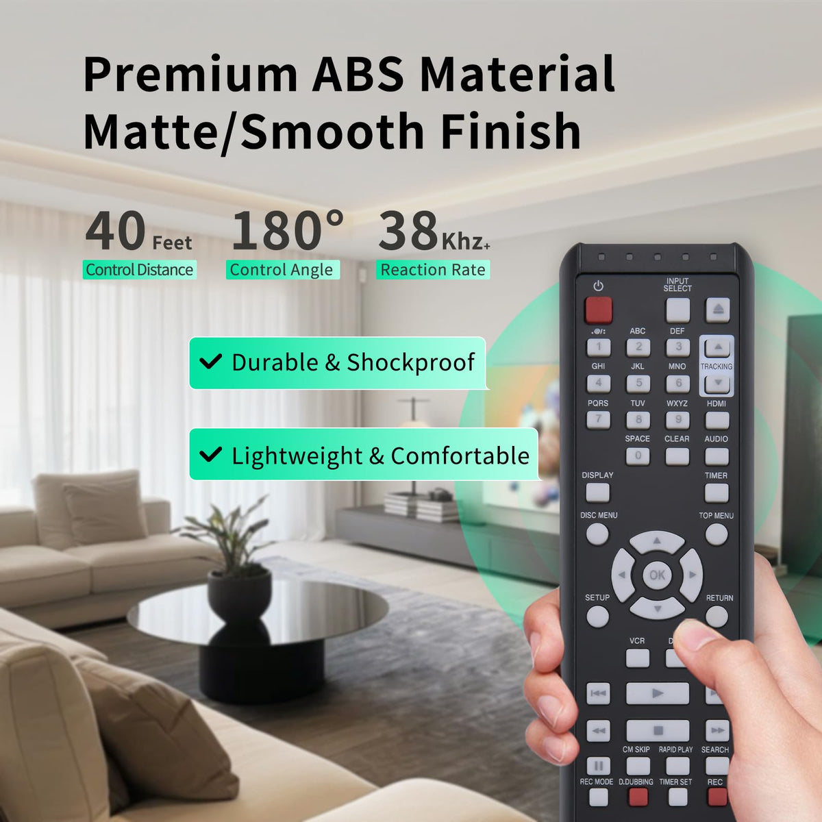 Replacement Remote for SANYO TV J181