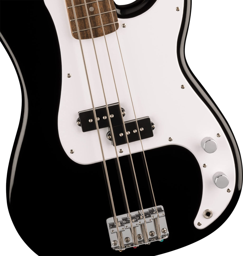 Black Precision Bass Guitar with Amplifier and Cable L2842