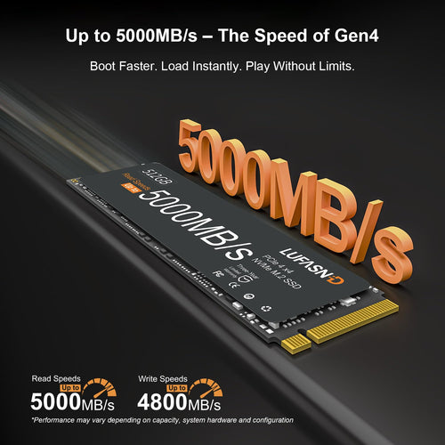 2TB M.2 NVMe PCIe Gen4 x4 Internal SSD U832