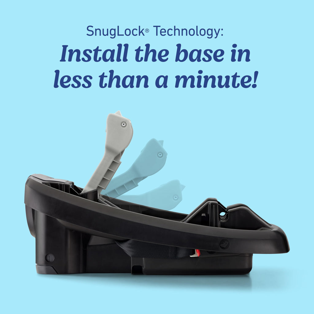 Infant Car Seat, Lightweight, Reclining Rear Facing P57818