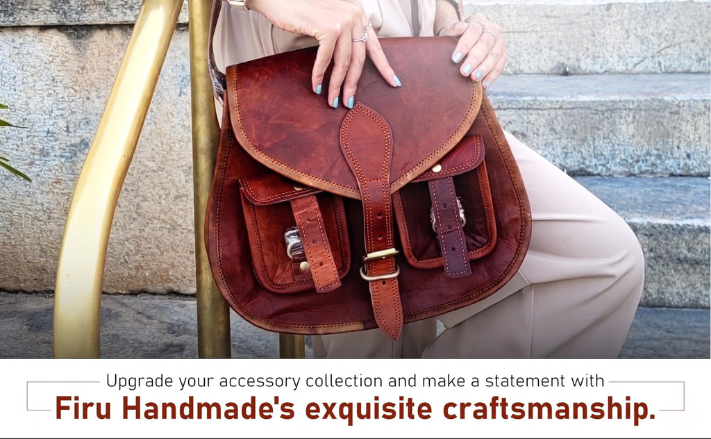Women Vintage Style Genuine Leather Crossbody Shoulder Bag M806055