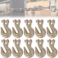 3/8" Grade 70 Clevis Grab Hooks, 10 Pack U508
