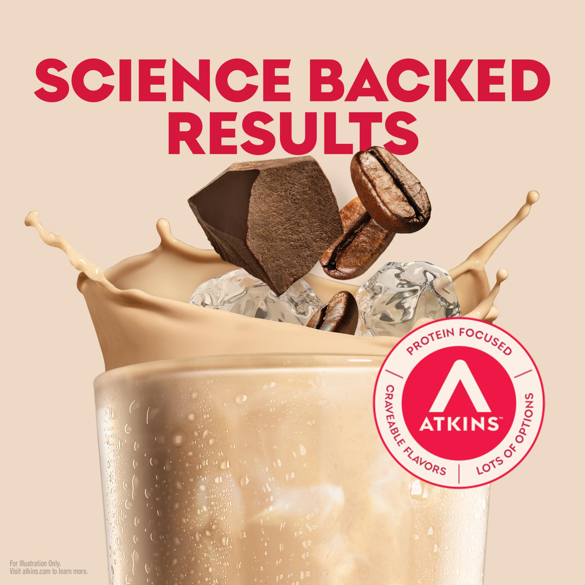 High Protein Mocha Latte Iced Coffee Shake, 12 Count M494649