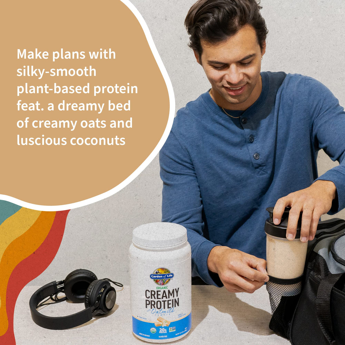 Vanilla Cookie Plant Protein Powder L834