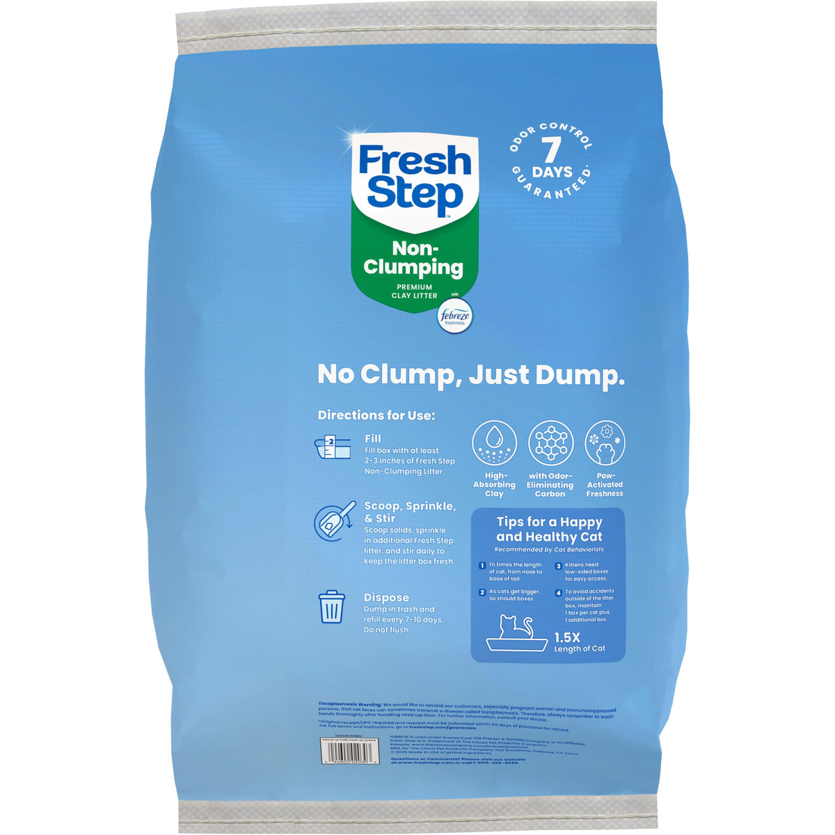 Non-Clumping Cat Litter with Odor Control, 35 lb. Bag A508