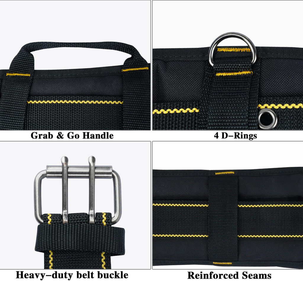 Padded Heavy Duty Work Belt with D Ring N5688