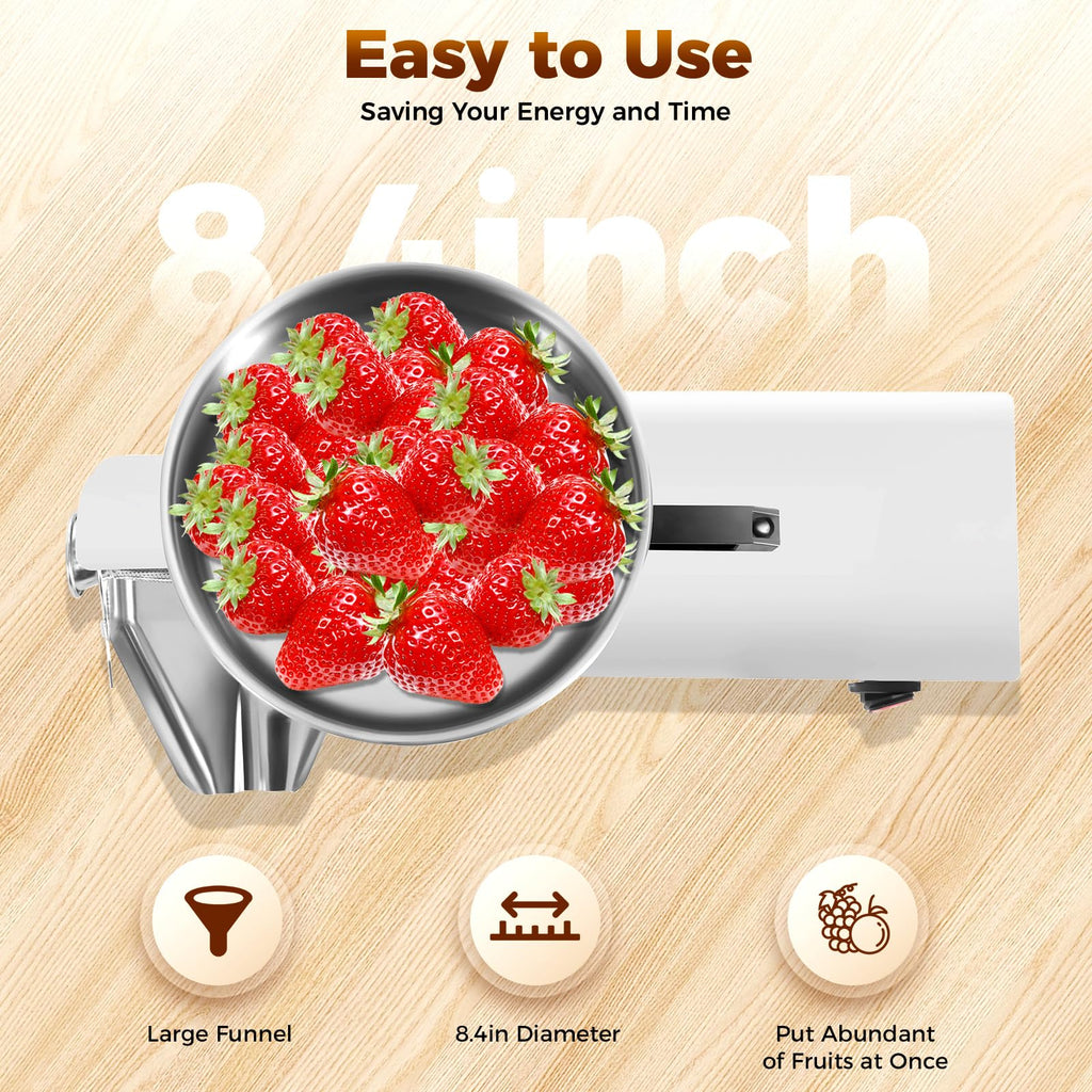 110V 450W Stainless Steel Electric Tomato Strainer R4400