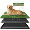 Grass Pad for Dogs Potty, 3-Layer Reusable, Washable, 30 x 20 in A854683
