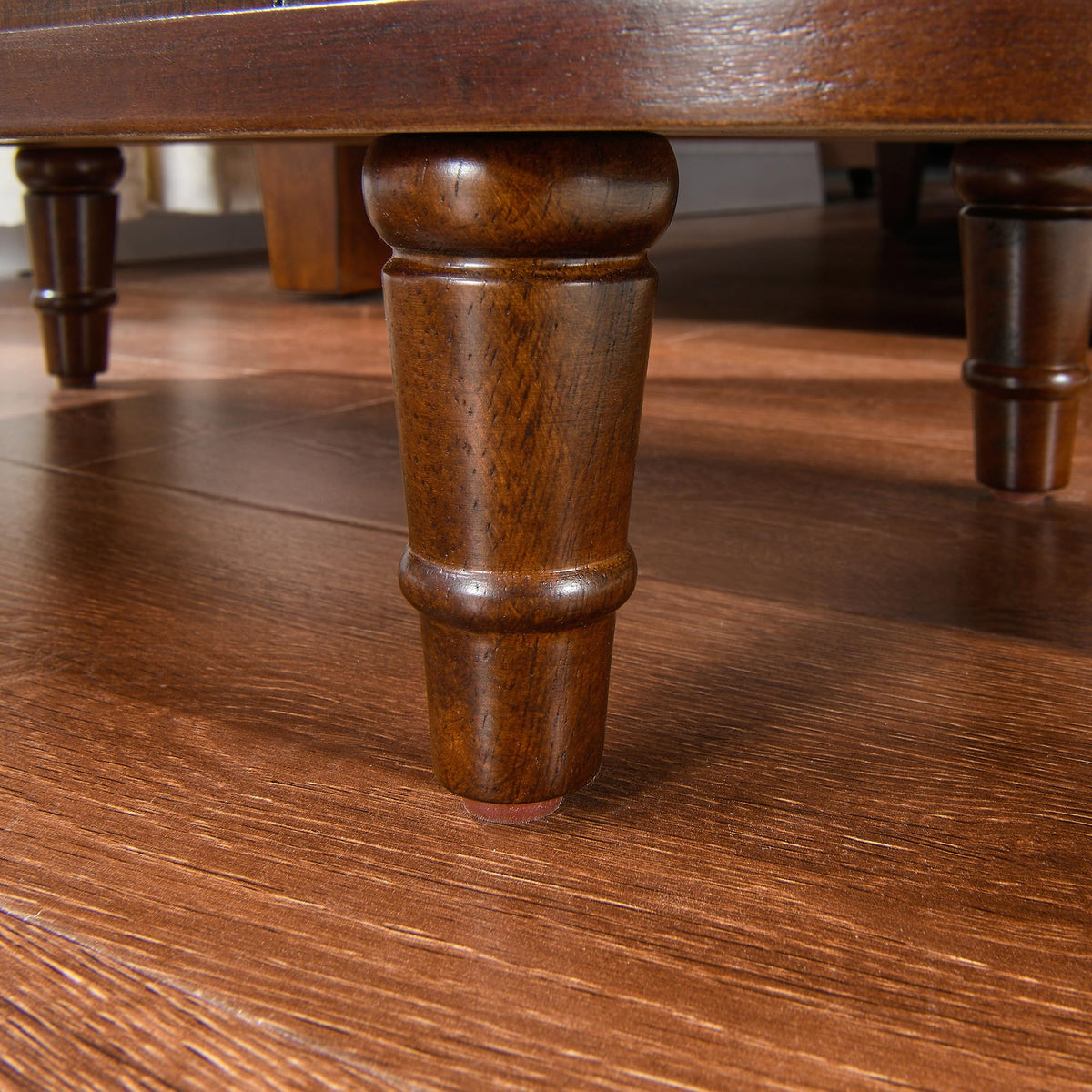 Solid Wood End Table with 2 Drawers K7939
