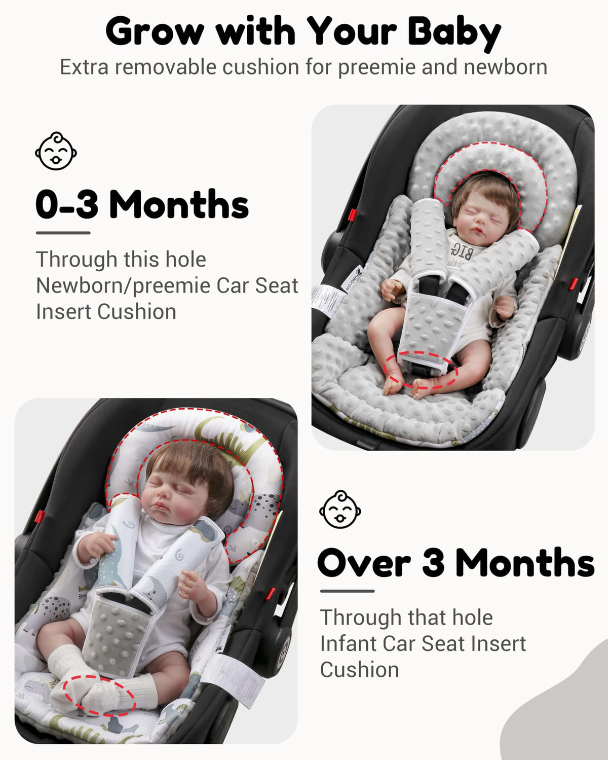 Infant Car Seat Insert W911