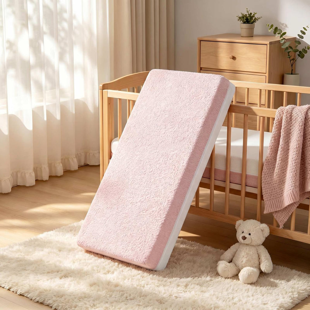 Dual Sided Gel Memory Foam Crib and Toddler Mattress J544069