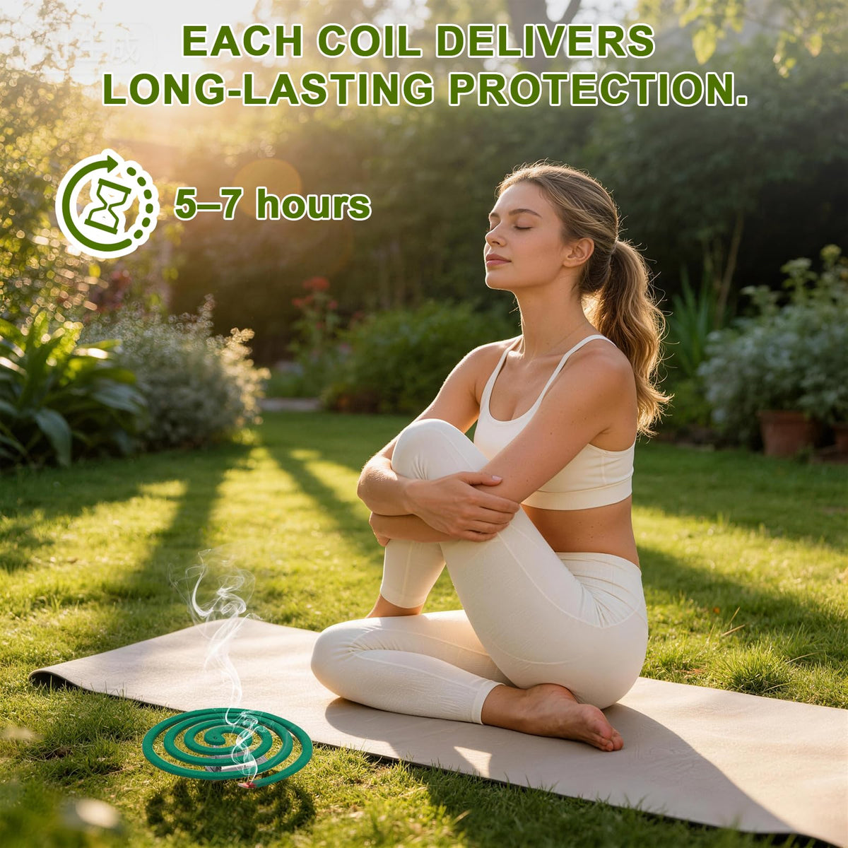 Citronella Mosquito Repellent Coils Outdoor 40 Count M121290