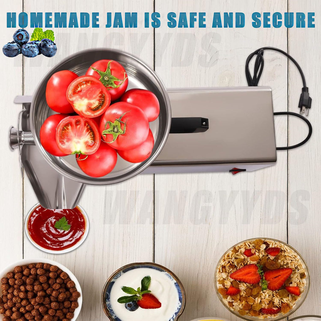 450W Electric Tomato Strainer Stainless Steel A35998