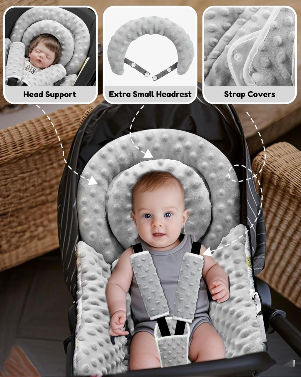 Infant Car Seat Insert W911