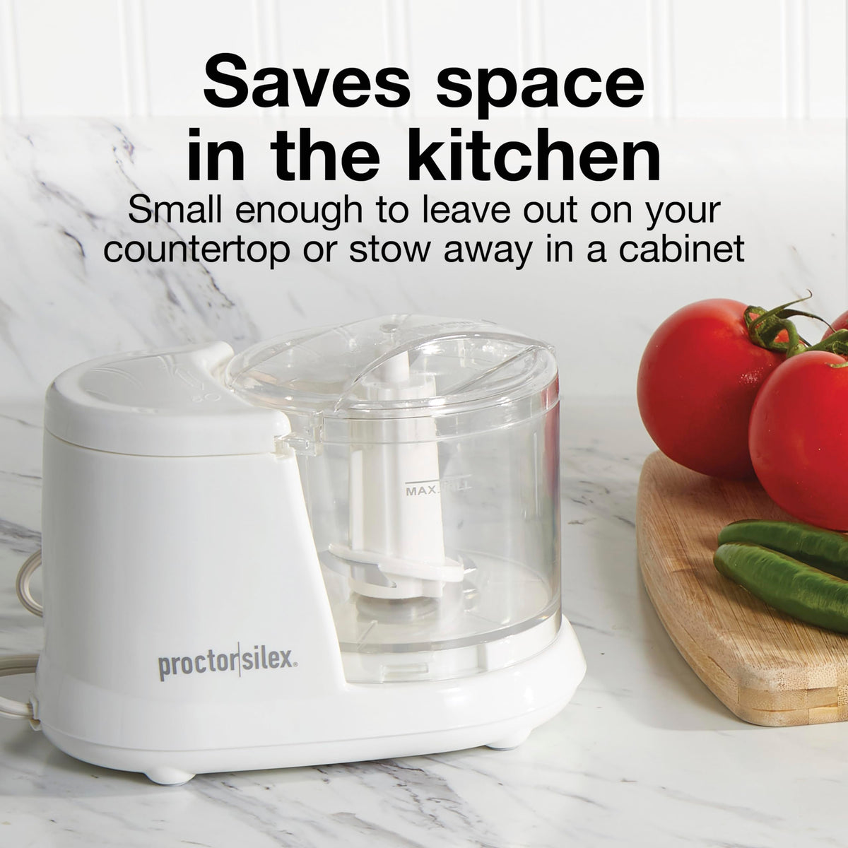 Electric Vegetable Chopper & Mini Food Processor N835