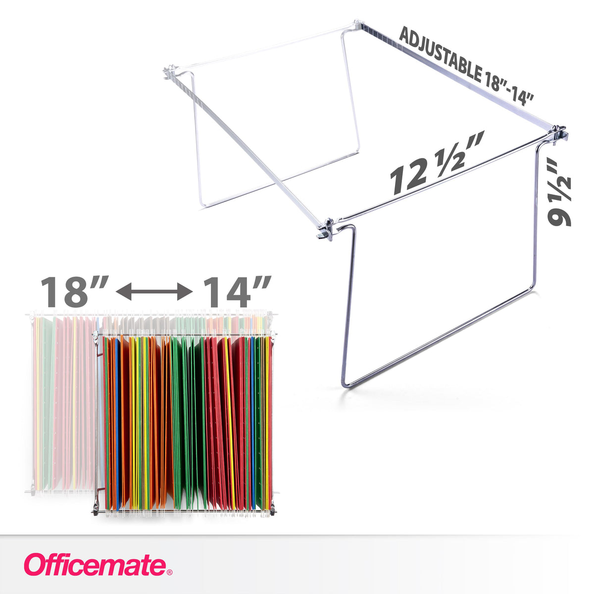 Letter Size Hanging File Frame 2-Pack U103531