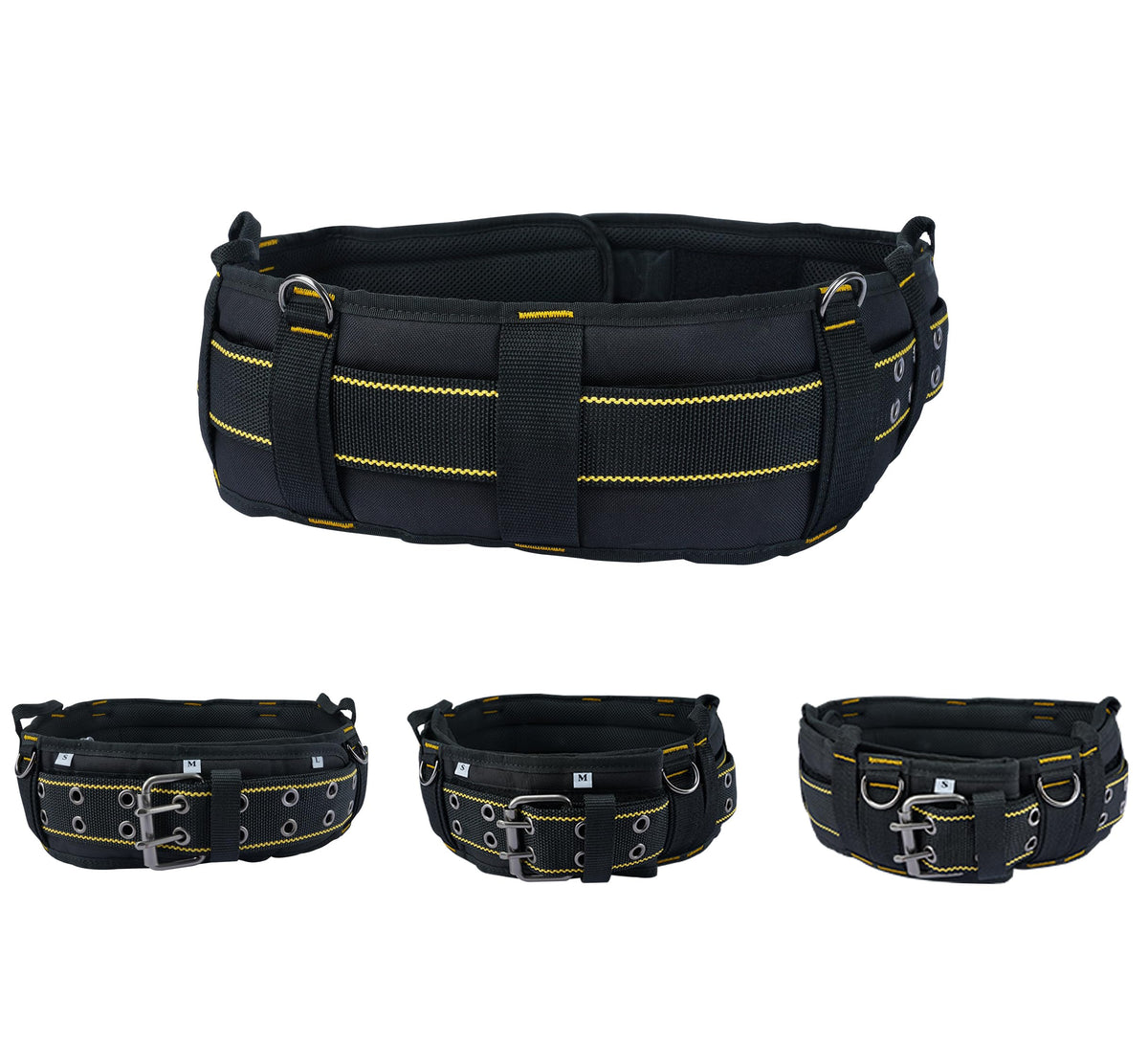 Padded Heavy Duty Work Belt with D Ring N5688