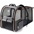 Expandable Cat Carrier Backpack with Sun Shade Q51306