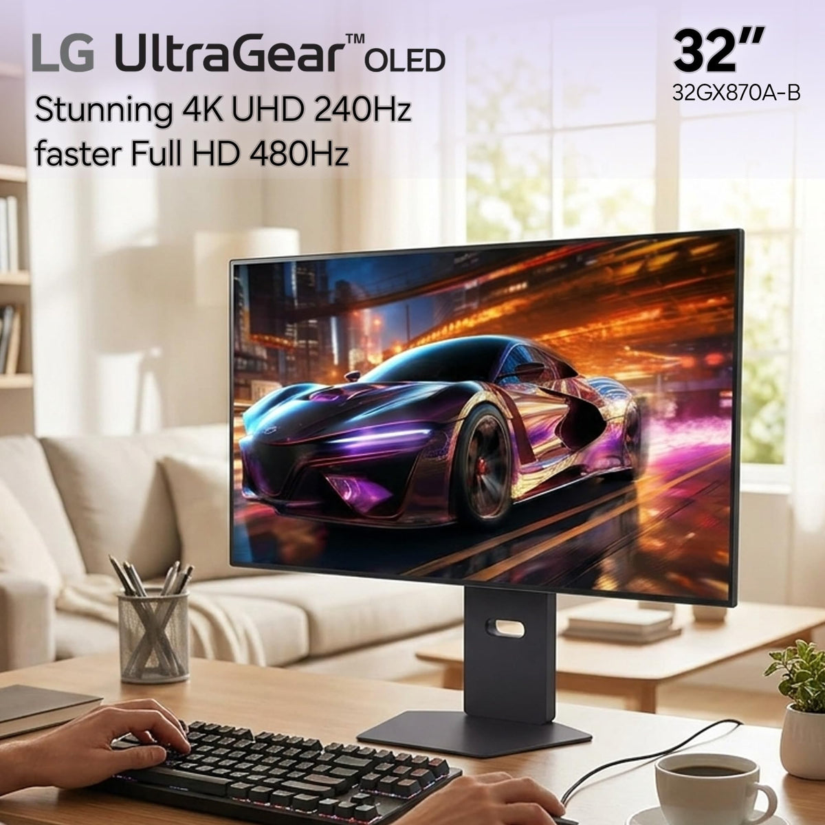 32" OLED Gaming Monitor L590863