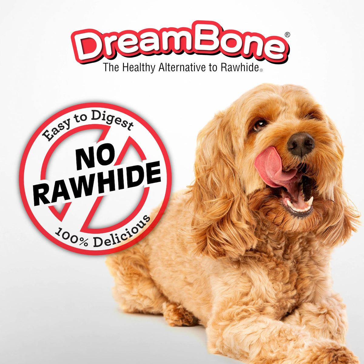 Rawhide-Free Dog Treats with Real Protein, 25 Count J558677