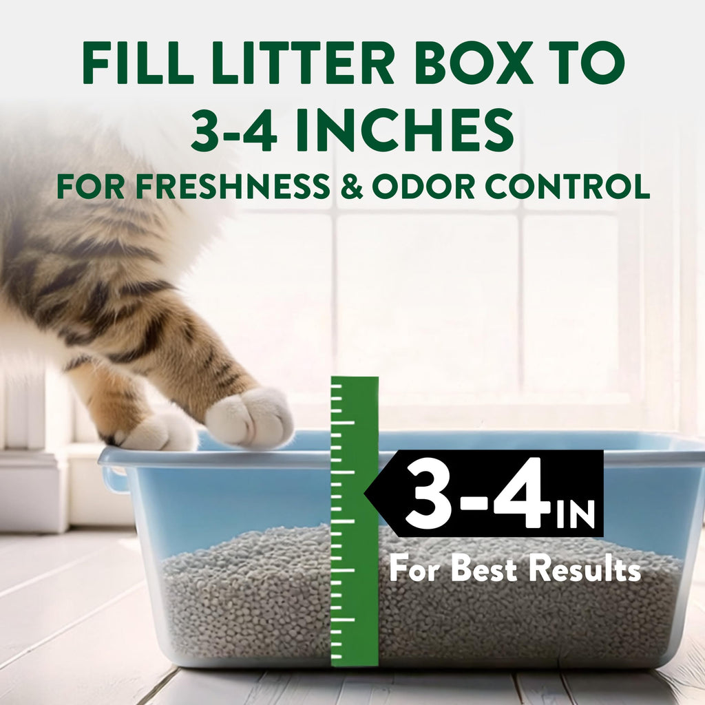 Plant-Based Clumping Cat Litter Unscented 15 Lbs H9646