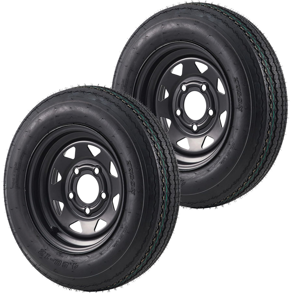 4.80-12 Trailer Tires with 12 in Rims D77585