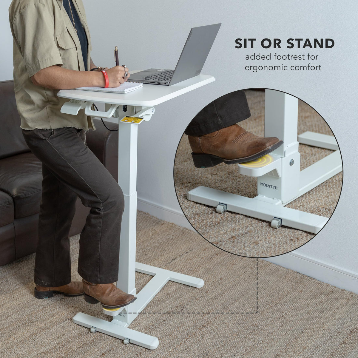Overbed Table with Wheels T21519