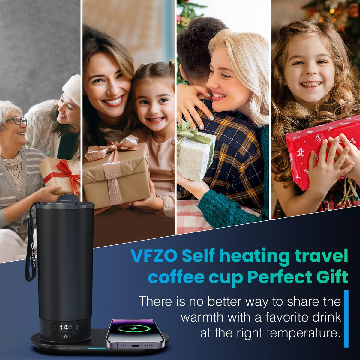 20 Oz Temperature Control Heated Travel Mug H8076