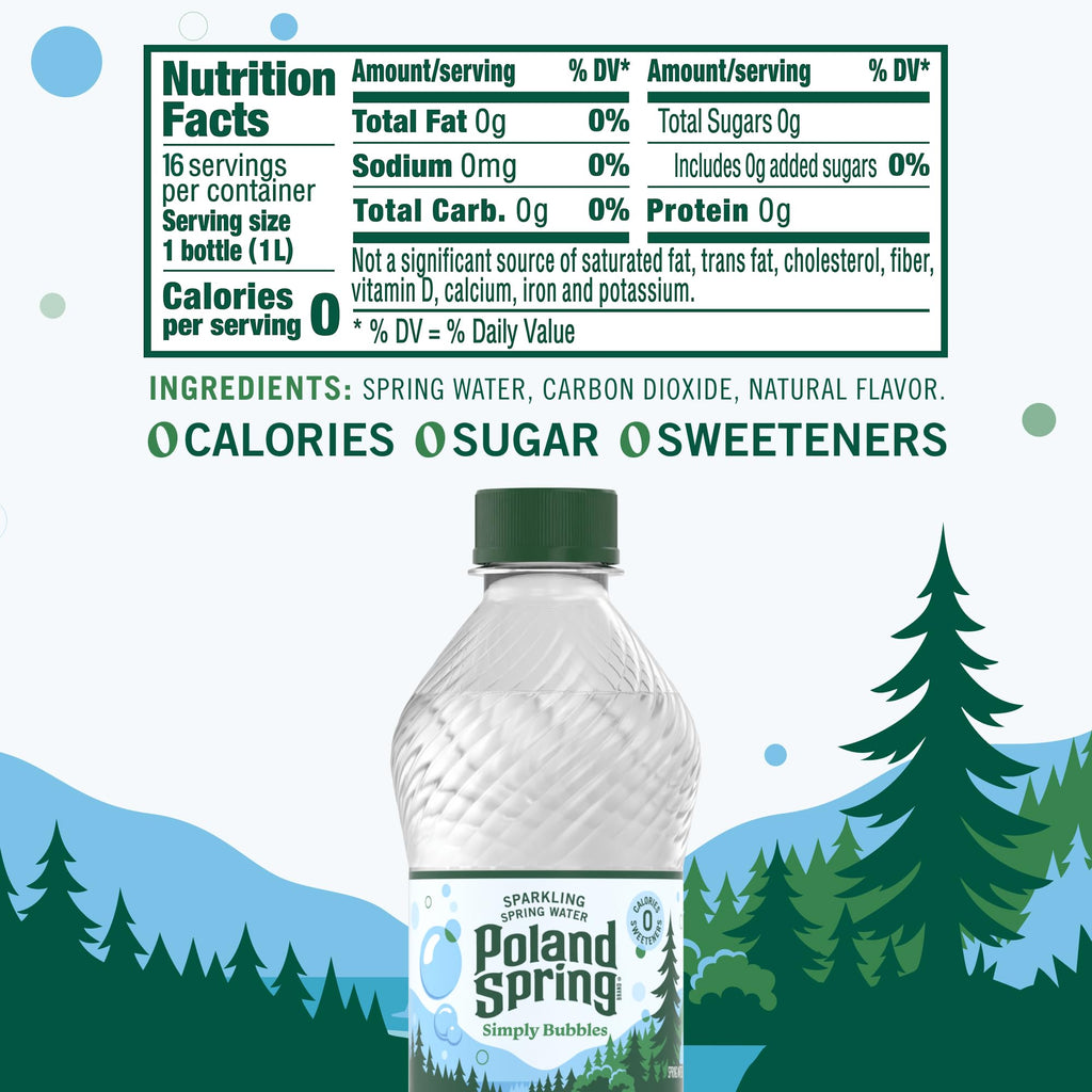 Sparkling Bottled Water 16.9 Fl Oz 8 Pack X537