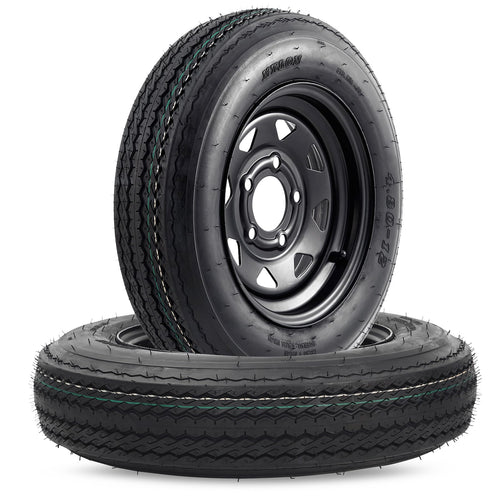4.80-12 Trailer Tires with 12 in Rims D77585